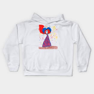 Fashion Girl - Homeschool Art Class 2021/22 Artist Collab T-Shirt Kids Hoodie